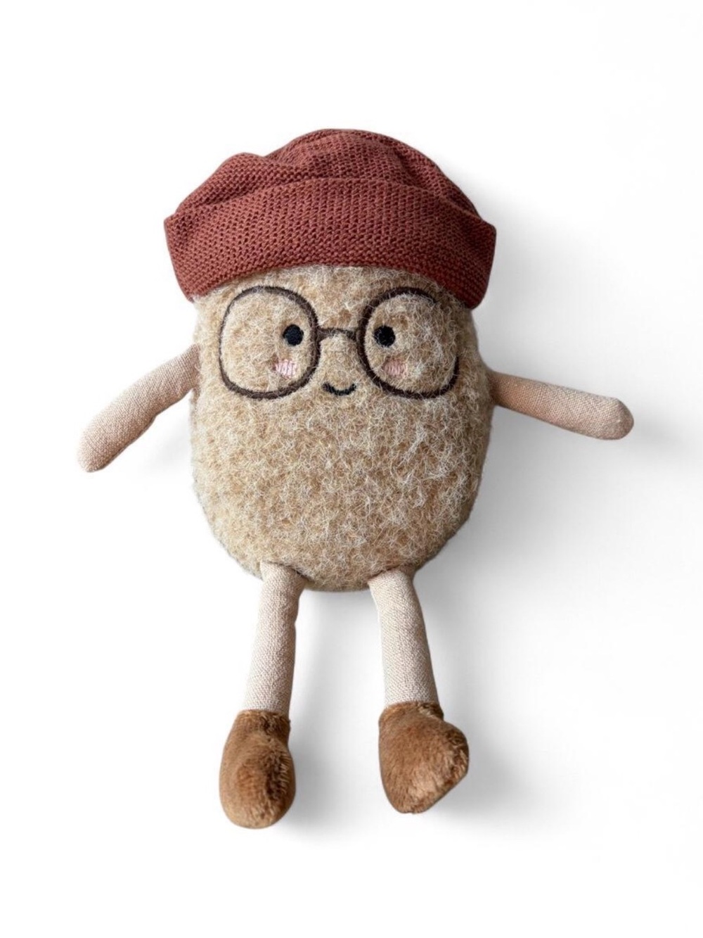 Mon Ami Spud Bug Potato Soft Plush with Dangly Legs